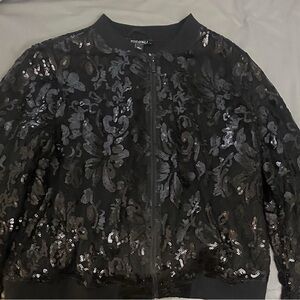 Black Sequin Jacket